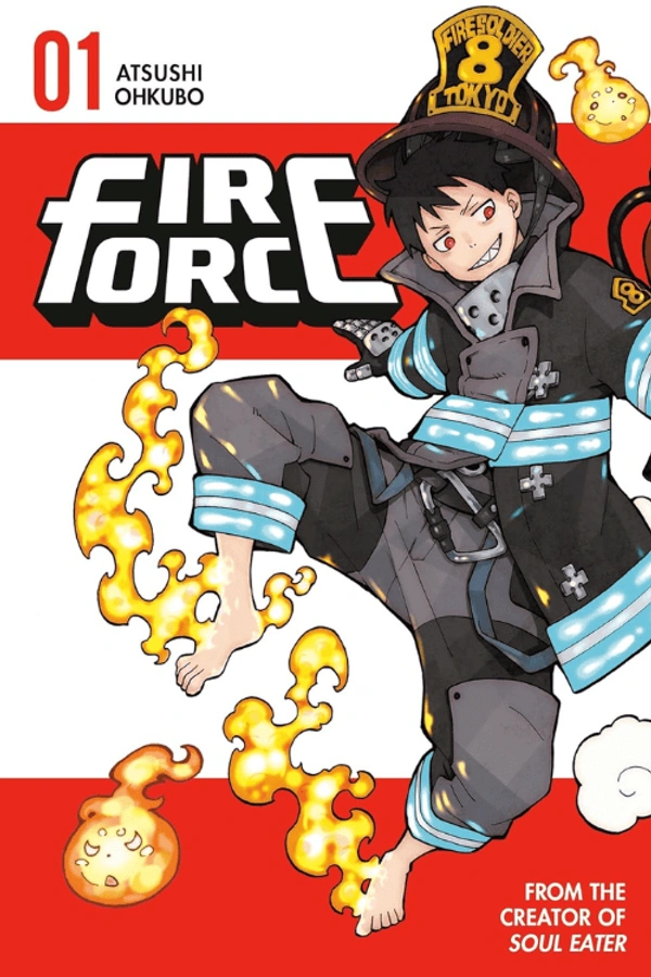 Fire Force Vol 1 Manga | Intense Firefighter Action & Supernatural Thriller