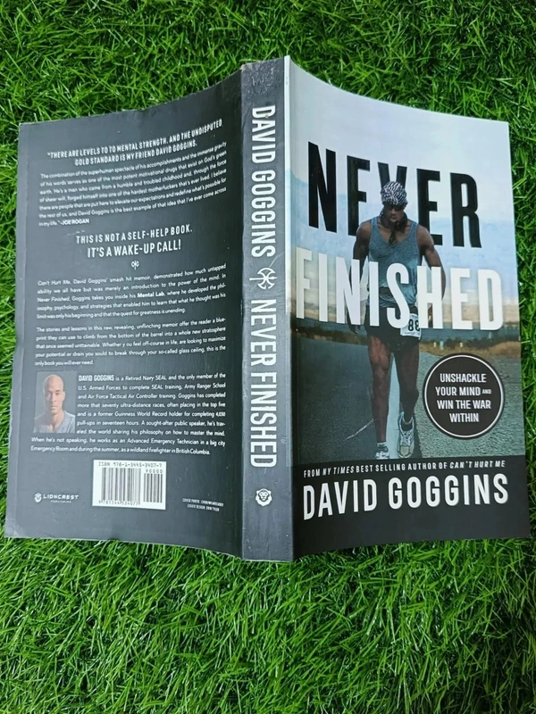 Never Finished by David Goggins – Ultimate Guide to Mental Toughness, Discipline, Overcoming Limits, and Personal Growth