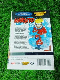 Naruto Vol. 1 by Masashi Kishimoto – Ninja Adventure, Shonen Manga, Action-Packed Story, Japanese