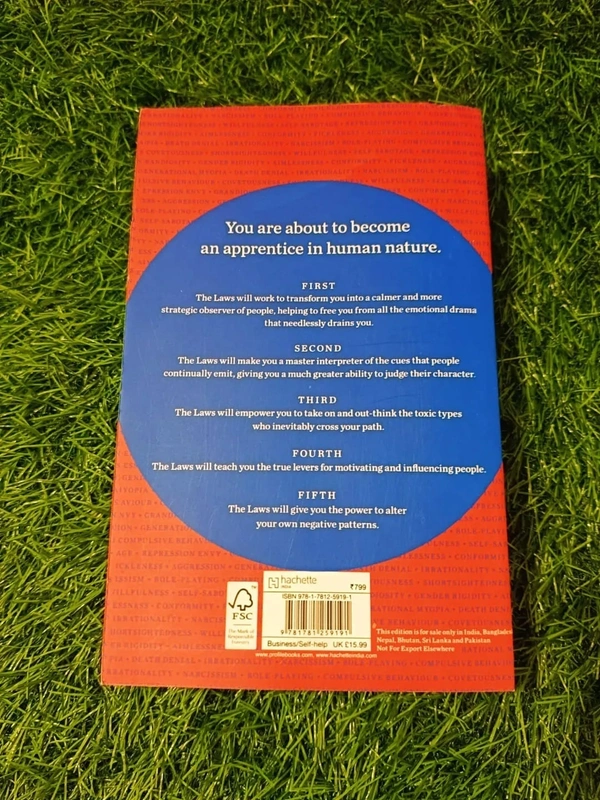 The Laws of Human Nature by Robert Greene – Decode People, Influence Behavior, and Master Social & Emotional Intelligence