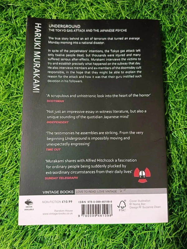 Underground by Haruki Murakami – True Crime Investigation of Tokyo Gas Attack & Impact on Japanese Society