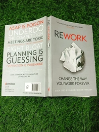 ReWork by David Heinemeier Hansson – Best Business Book to Rethink Productivity, Entrepreneurship, and Work Culture