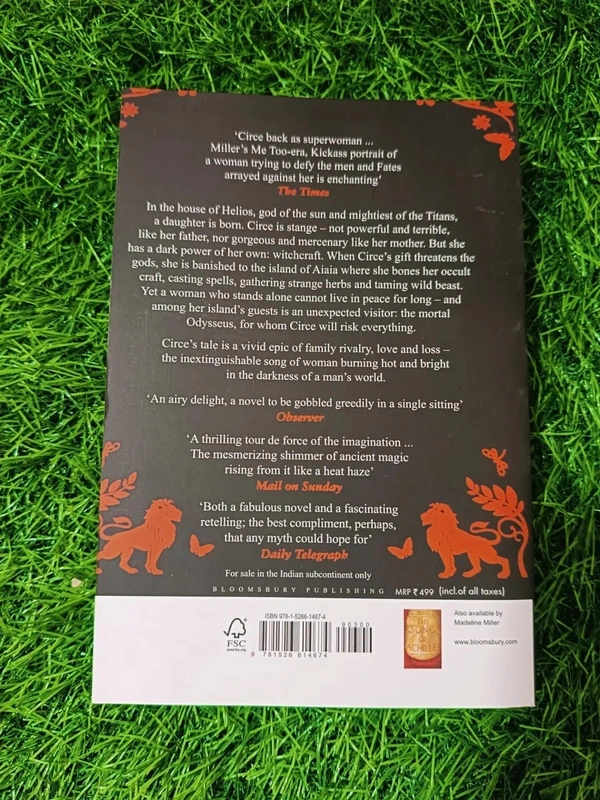 Circe by Madeline Miller – Bestselling Greek Mythology Retelling of the Witch Goddess, Magic, Love, and Power