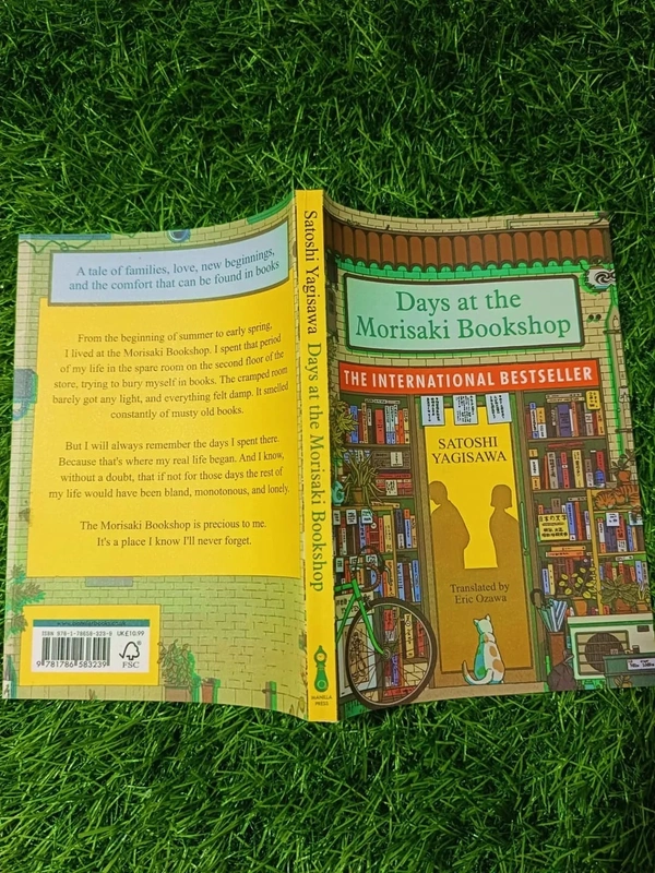 Days at the Morisaki Bookshop by Satoshi Yagisawa – Heartwarming Japanese Fiction Novel About Books & Life