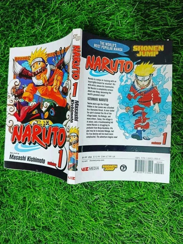 Naruto Vol. 1 by Masashi Kishimoto – Ninja Adventure, Shonen Manga, Action-Packed Story, Japanese