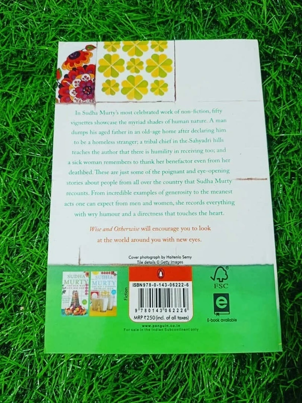 Wise and Otherwise by Sudha Murty – Inspiring Real-Life Stories Reflecting Human Nature, Values, and Indian Culture