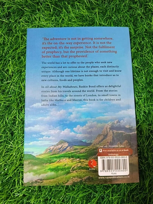 All About My Walkabouts by Ruskin Bond – Heartwarming Memoirs and Nature Tales from the Hills of India