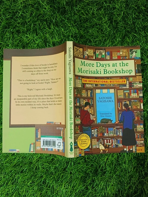 More Days at the Morisaki Bookshop by Satoshi Yagisawa – Heartwarming Sequel to Bestseller Novel