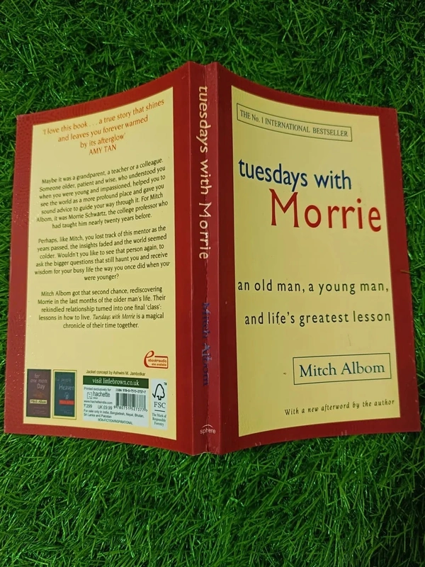  Tuesdays with Morrie by Mitch Albom – Heartwarming True Story About Life, Death, Love, and Life Lessons