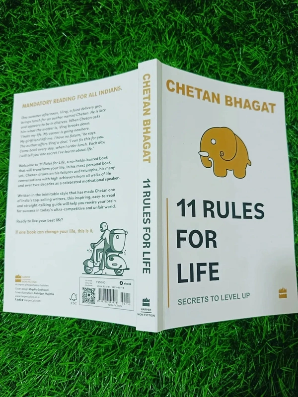11 Rules For Life by Chetan Bhagat – Best Self Help Book for Success & Personal Growth
