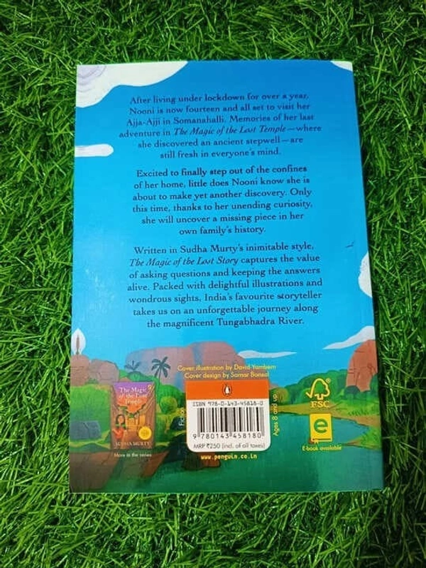 The Magic of the Lost Story by Sudha Murty – Adventure, Wisdom & Indian Heritage for Young Readers