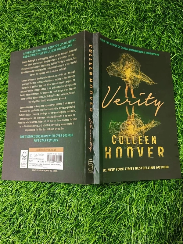 Verity by Colleen Hoover – Bestselling Psychological Thriller Romance with Dark Secrets, Twists, and Intense Suspense