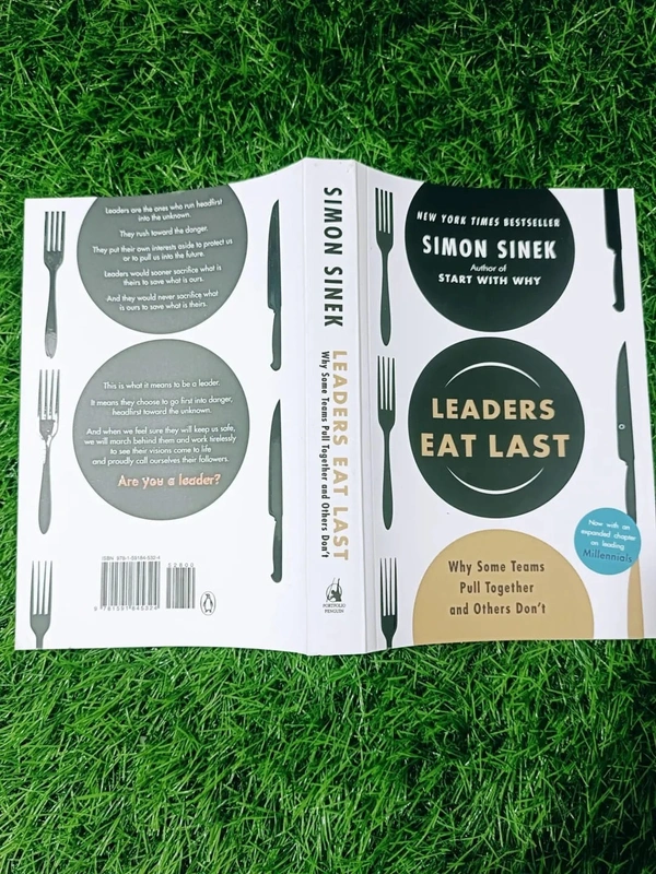 Leaders Eat Last by Simon Sinek – Best Leadership Book on Building Trust, Teams, and Lasting Success
