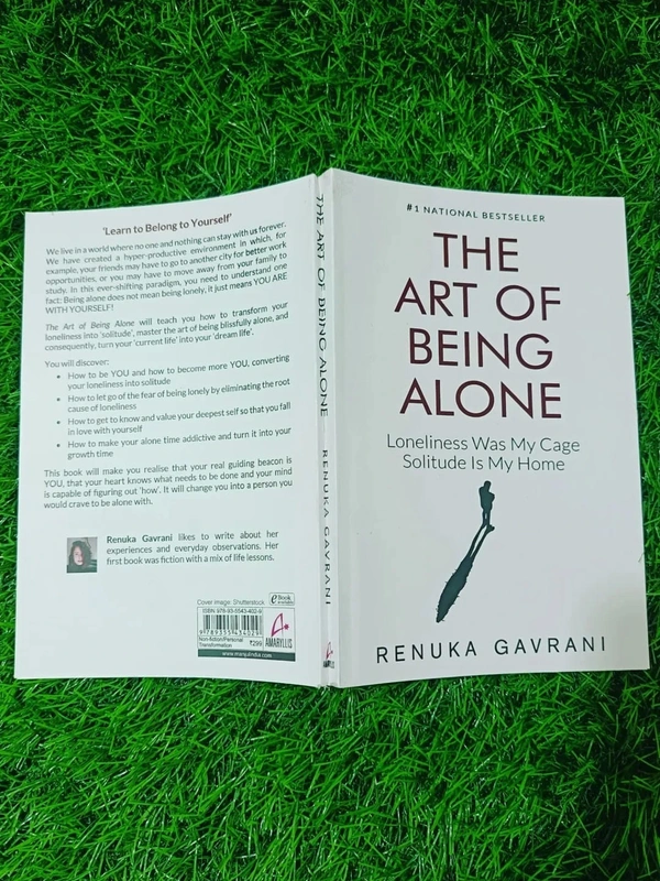 The Art of Being ALONE by Renuka Gavrani – Best Self Help Book on Solitude & Healing