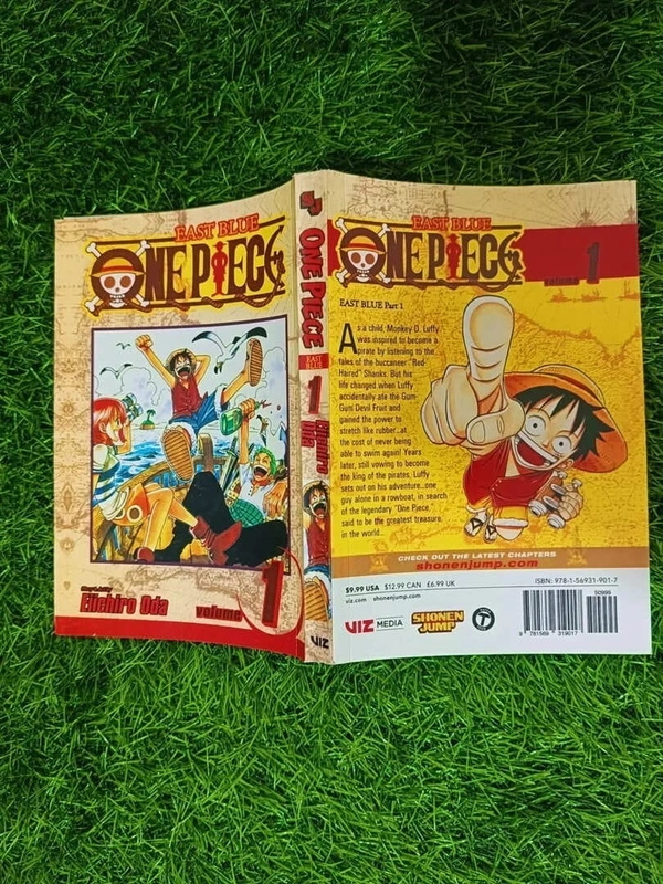 One Piece Vol. 1 by Eiichiro Oda – Pirate Adventure, Shonen Manga, Legendary Journey Begins, Japanese