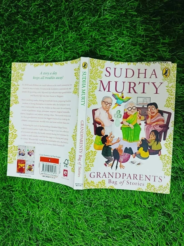 Grandparents' Bag of Stories by Sudha Murty – Heartwarming Indian Folktales for Children, Family & Moral Learning