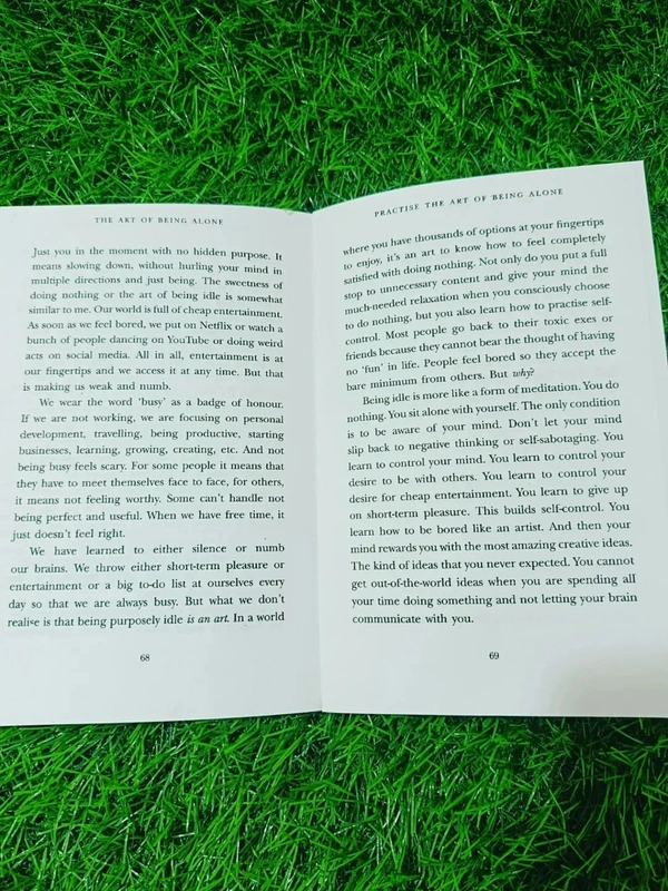 The Art of Being ALONE by Renuka Gavrani – Best Self Help Book on Solitude & Healing