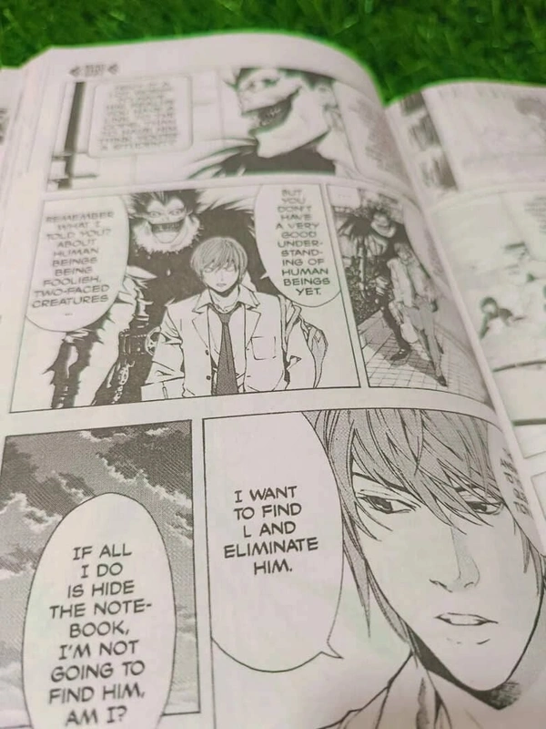Death Note Vol. 1 by Takeshi Obata – Psychological Thriller Manga, Crime Mystery, Dark Fantasy, Japanese