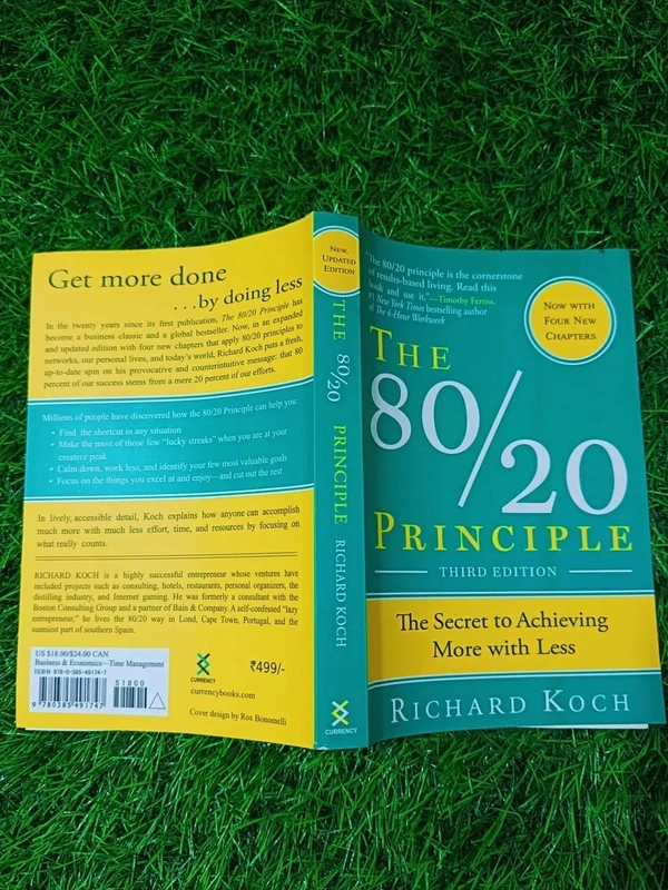 The 80/20 Principle by Richard Koch – Productivity, Success, and Business Growth Using the Pareto Efficiency Rule