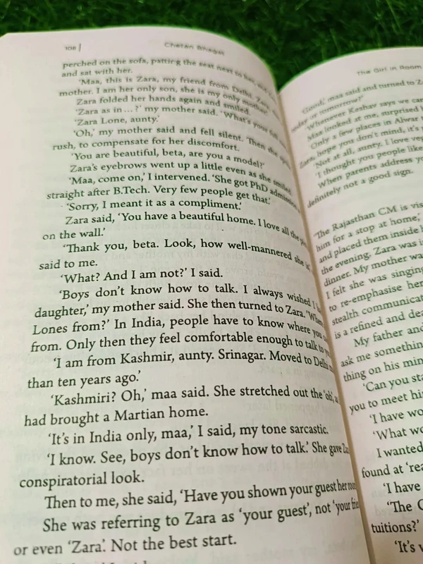 The Girl in Room 105 by Chetan Bhagat – Unlove Story Thriller with Mystery, Suspense, and Twists