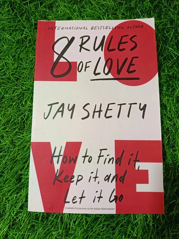 8 Rules of Love by Jay Shetty | Relationship Book, Spiritual Love Advice, Self-Growth Bestseller