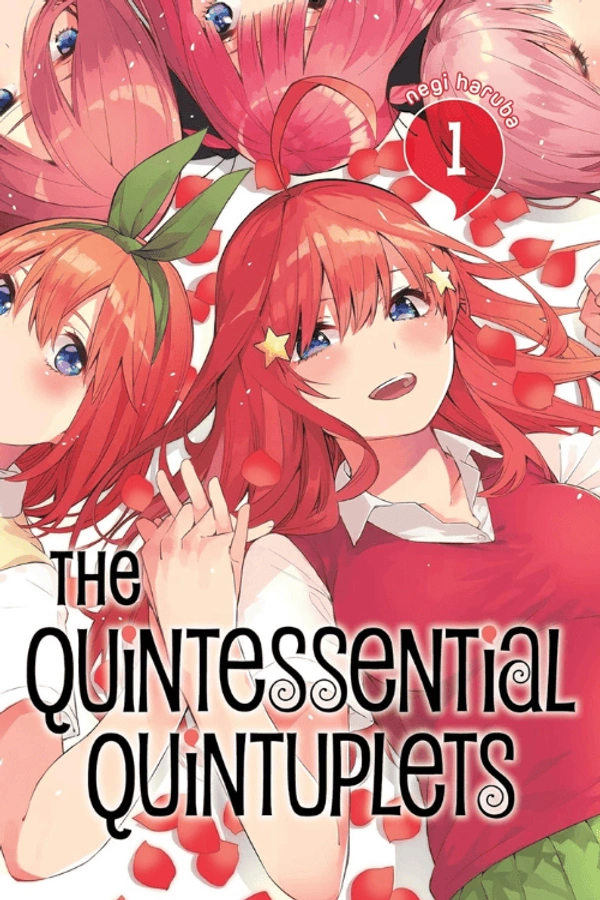 The Quintessential Quintuplets Vol 1 Manga | First English Edition of the Rom-Com Hit