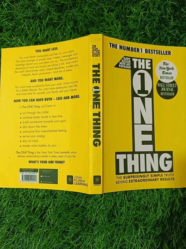 The ONE Thing by Gary Keller – Best Productivity & Success Book to Focus on What Matters Most