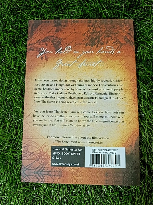 The Secret by Rhonda Byrne (Paperback) : Unlock Law of Attraction & Manifest Your Dreams