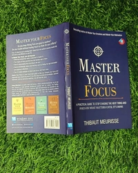 Master Your Focus by Thibaut Meurisse – Best Productivity Book to Improve Concentration & Achieve Goals