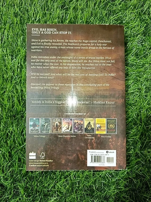 The Oath of the Vayuputras by Amish Tripathi – Shiva Trilogy Book 3, Indian Mythology, Epic Conclusion, Adventure