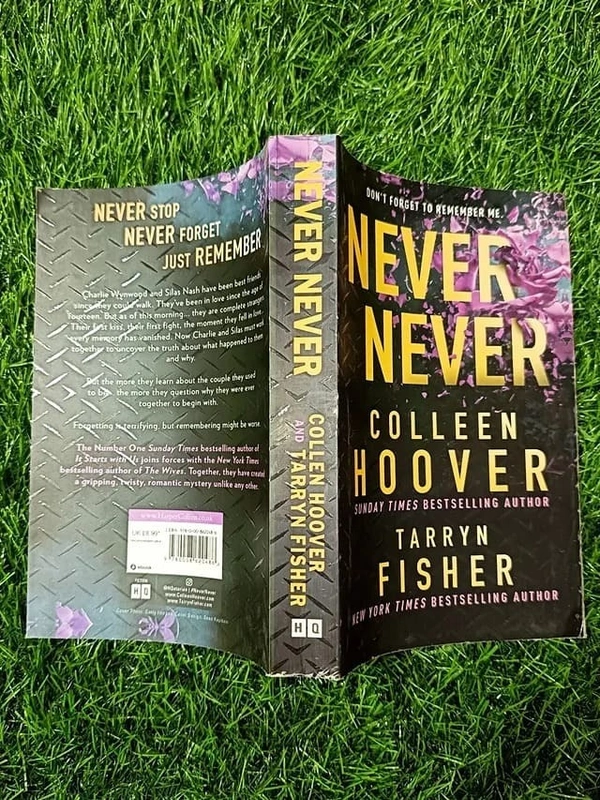Never Never by Colleen Hoover – Romantic Suspense, Amnesia Love Story, Psychological Mystery, Twisted YA Romance