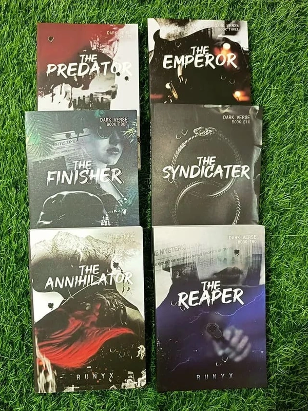 Dark Verse Series Books Set The Predator + The Reaper + The Emperor +The Annihilator + The Finisher + The Syndicater Comboo of 6 Books by RuNyx