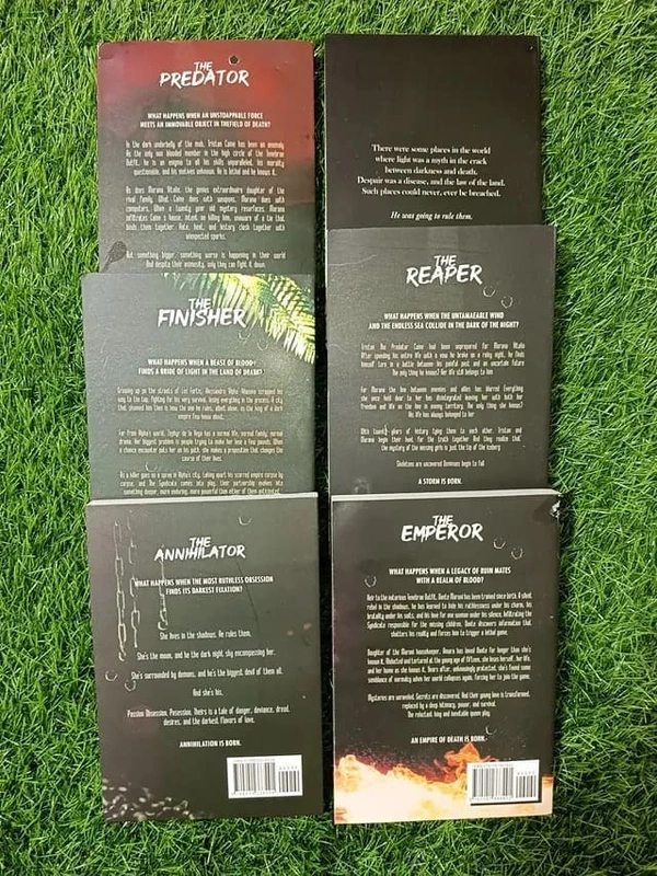 Dark Verse Series Books Set The Predator + The Reaper + The Emperor +The Annihilator + The Finisher + The Syndicater Comboo of 6 Books by RuNyx