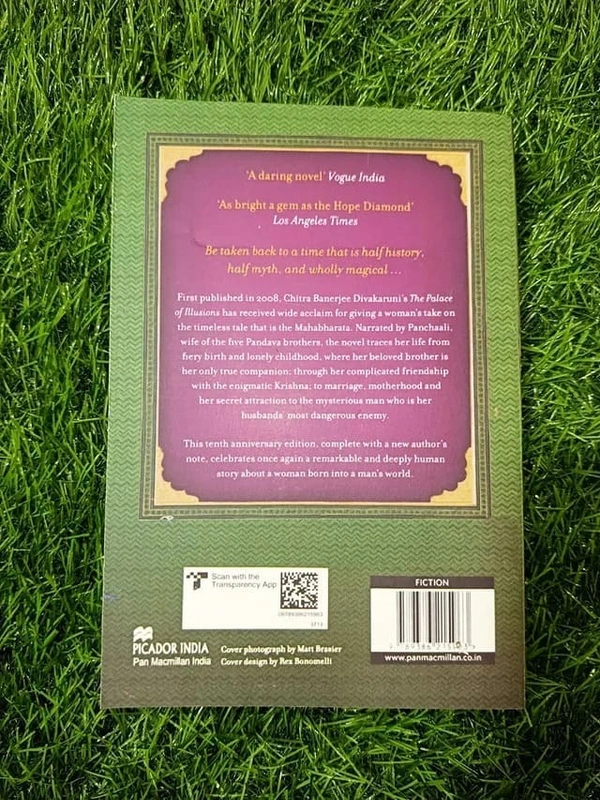 The Palace of Illusions by Chitra Banerjee Divakaruni – Mahabharata Retelling, Draupadi’s Story, Indian Mythology Novel