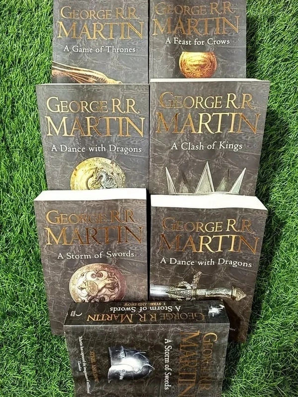 A Song of Ice and Fire Complete Boxset | Game of Thrones Full Set – All 7 Books by George R. R. Martin | Epic Fantasy Collection