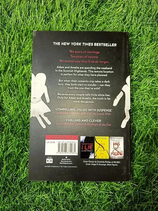 Rock Paper Scissors by Alice Feeney – Psychological Thriller, Domestic Suspense Novel, Twisted Plot, Bestseller Mystery