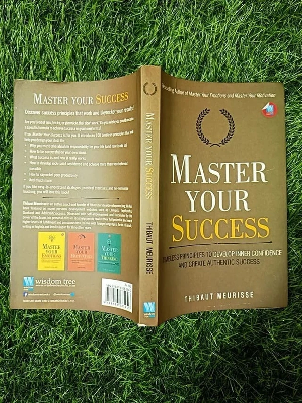 Master Your Success by Thibaut Meurisse – Achieve Goals, Develop Winning Mindset, Productivity, and Personal Growth Mastery