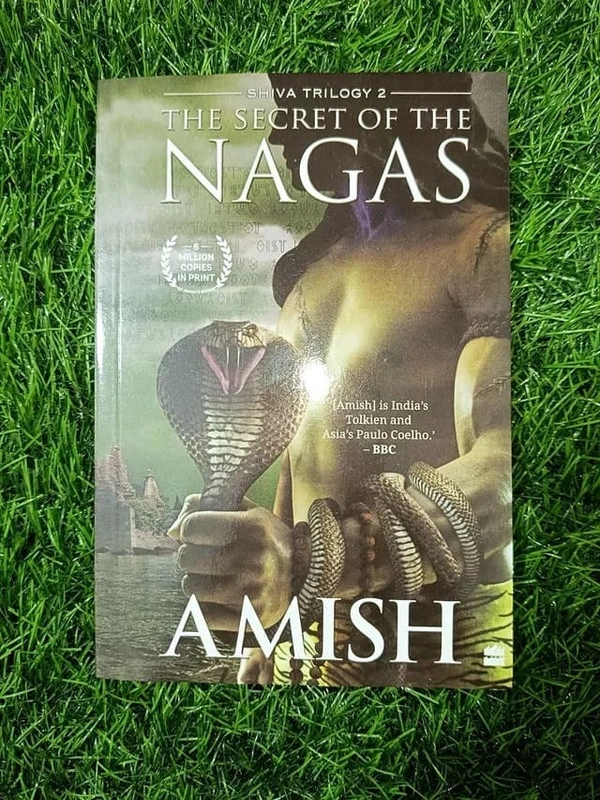 The Secret of The Nagas by Amish Tripathi – Shiva Trilogy Book 2, Indian Mythology, Epic Adventure, Fantasy Fiction