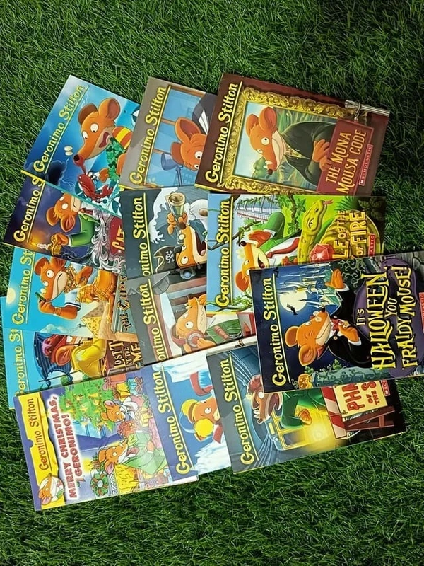 Geronimo Stilton 20 Books Box Set – Bestselling Adventure Series for Kids | Fun Learning & Reading Collection