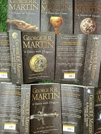 A Song of Ice and Fire Complete Boxset | Game of Thrones Full Set – All 7 Books by George R. R. Martin | Epic Fantasy Collection