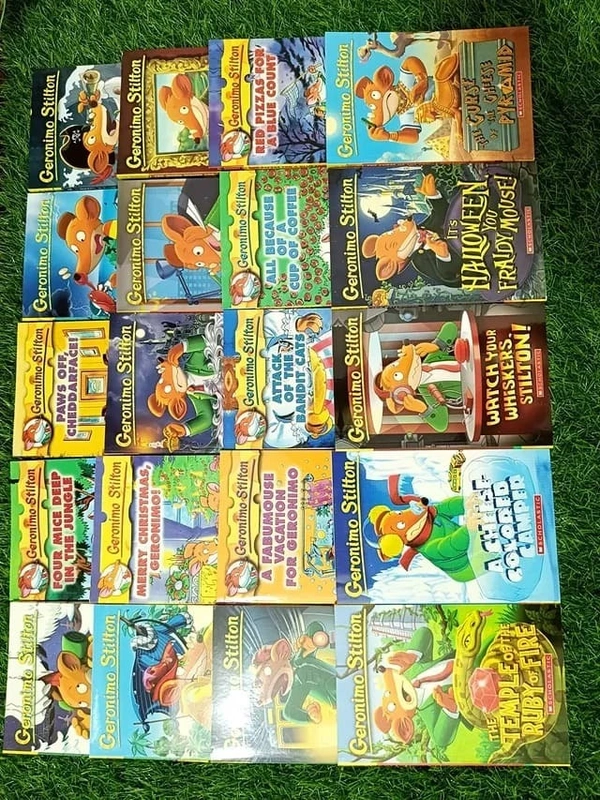 Geronimo Stilton 20 Books Box Set – Bestselling Adventure Series for Kids | Fun Learning & Reading Collection