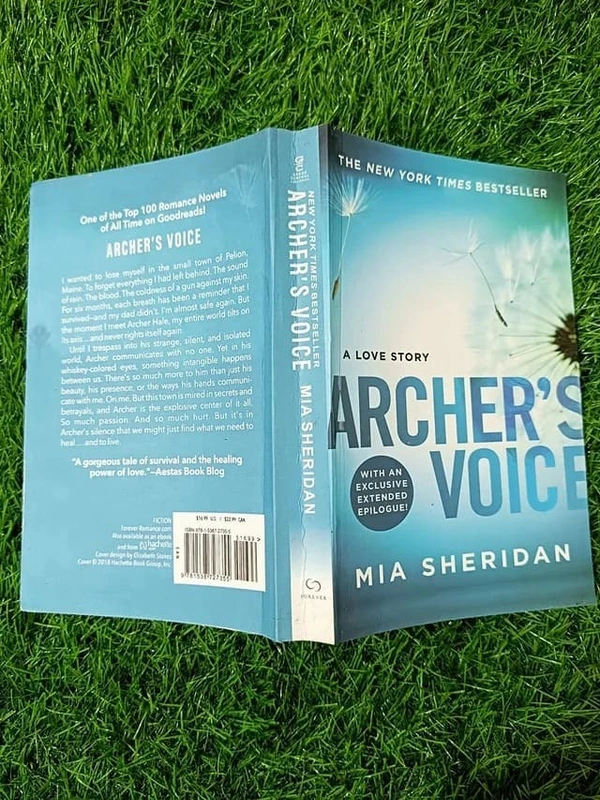 Archer's Voice by Mia Sheridan – Heartfelt Romance Novel of Healing, Love, Silence, and Emotional Second Chances