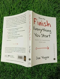 How to Finish Everything You Start by Jan Yager – Productivity Book on Focus, Discipline, and Completion