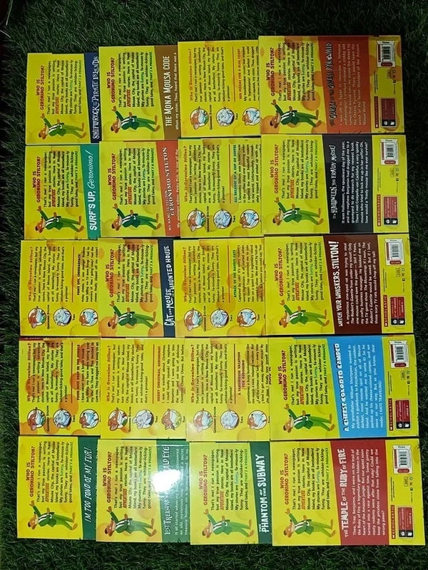 Geronimo Stilton 20 Books Box Set – Bestselling Adventure Series for Kids | Fun Learning & Reading Collection