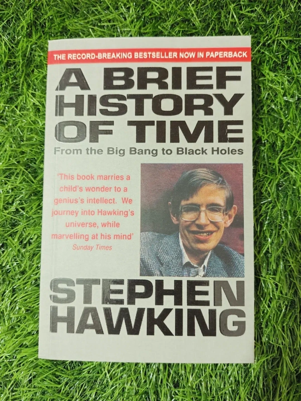 A Brief History Of Time by Stephen Hawking | Astrophysics for Beginners, Universe Explained, Science Bestseller Book