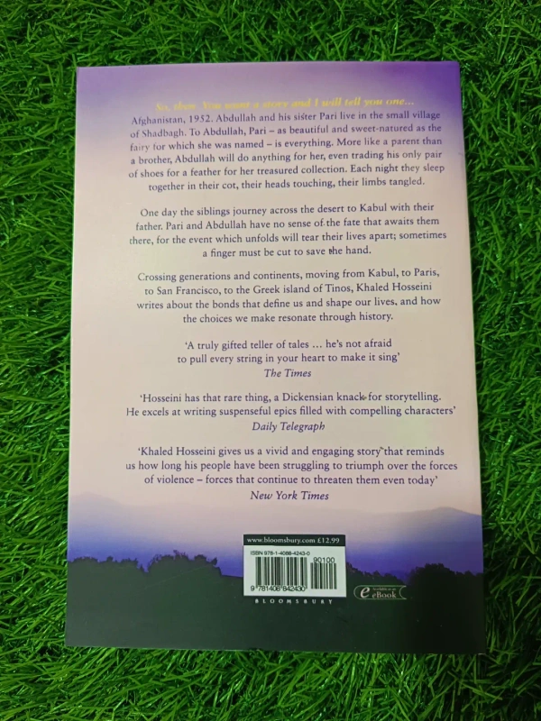 And the Mountains Echoed by Khaled Hosseini | Family Saga Book, Heart-Touching Fiction, International Bestseller