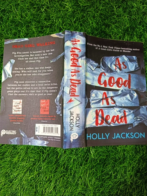As Good As Dead By Holly Jackson | Book 3 | A Good Girl Guide to Murder Series | Thriller Series Finale, Teen Detective Fiction