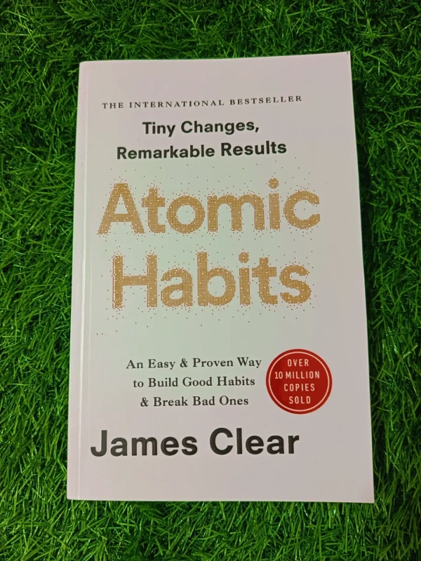 Atomic Habits by James Clear | Habit Building Book, Productivity Mastery, Personal Growth Bestseller