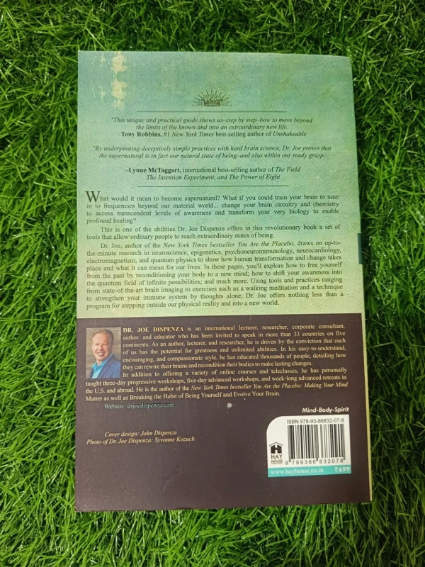 Becoming Supernatural by Joe Dispenza | Mind-Body Connection Book, Quantum Healing Guide, Self-Healing Bestseller