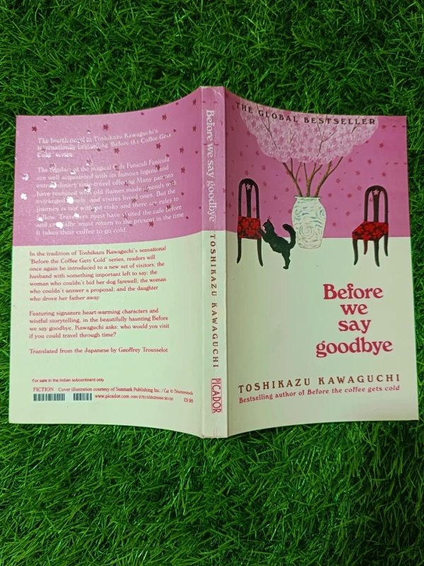 Before We Say Goodbye by Toshikazu Kawaguchi | Heartfelt Japanese Novel, Time Travel Series Book, Bestseller Fiction